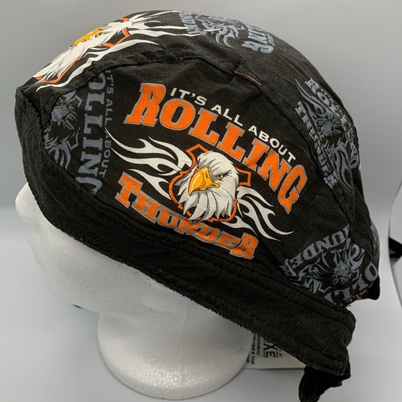 Danbanna “Its all about Rolling Thunder" Skull Cap by CSi - Picture 1 of 10